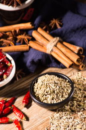 中国美食香料茴香的场景图