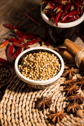 中国美食香料香茅草