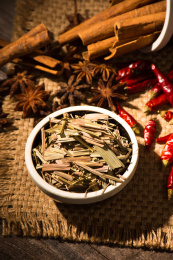 中国美食香料香茅草