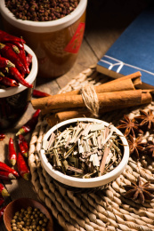 中国美食香料香茅草