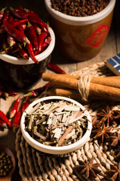 中国美食香料香茅草