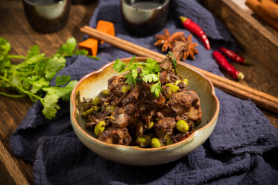 中国湖南地方特色美食永州血鸭
