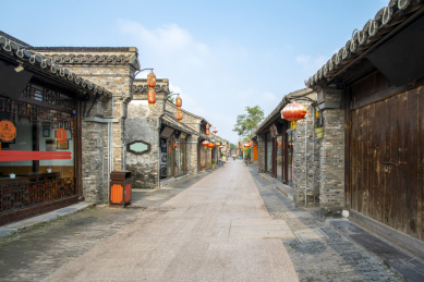 扬州东关街老建筑街景