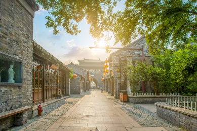 扬州东关街老建筑街景
