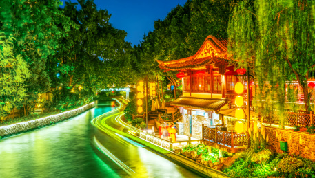 南京秦淮河夜景