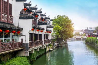 南京秦淮河风光