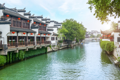 南京秦淮河风光