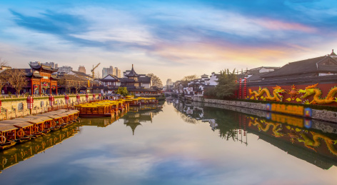 南京秦淮河风光