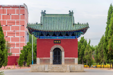 中国山东省德州市苏禄王墓御碑亭