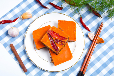 川味川菜特产香辣美味的红油火锅底料