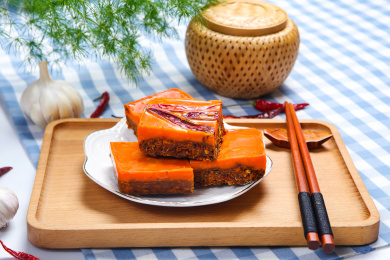 川味川菜特产香辣美味的红油火锅底料