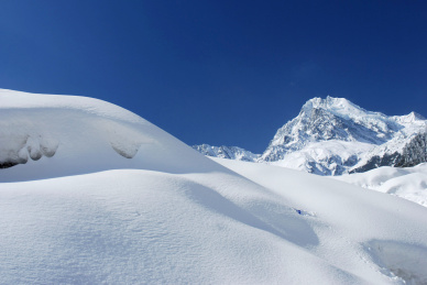 四川省甘孜海螺沟贡嘎山雪峰