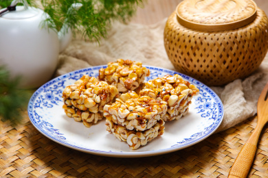 特色手工糕点糖果花生芝麻酥糖
