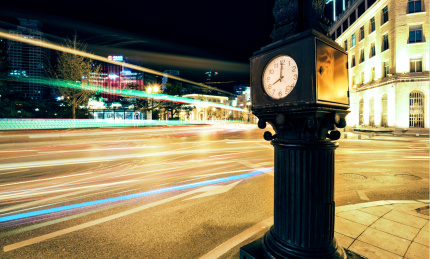 大连中山广场夜景时段旅游观光打卡点