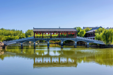 中国山东省德州市董子园风景区