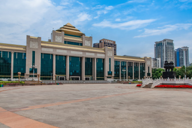 广西壮族自治区南宁市人民大会堂建筑环境