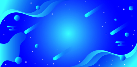 炫酷科技蓝色渐变矢量插画背景