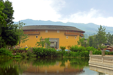 成都洛带古镇 客家土楼博物馆