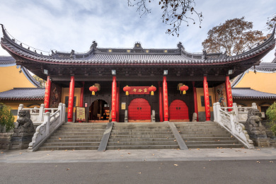 中国江苏省南京市灵谷寺庙宇