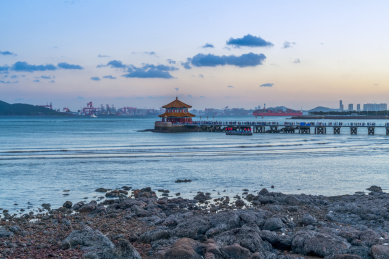 青岛海岸线风景
