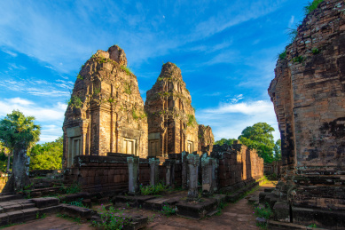 柬埔寨暹粒市吴哥窟比粒寺