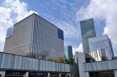 现代城市商业建筑群