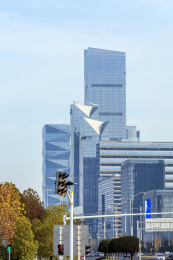 中国江苏省南京市城市建筑群
