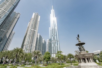 越南胡志明市城市建筑风光