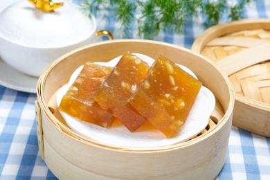 中国广式传统点心美食马蹄糕