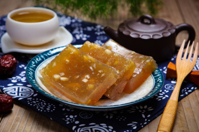 中国广式传统点心美食马蹄糕