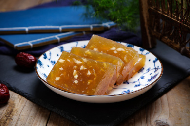 中国广式传统点心美食马蹄糕