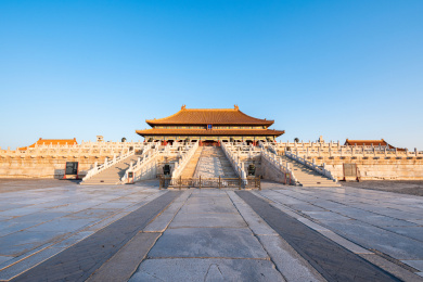北京故宫博物院古建筑景观