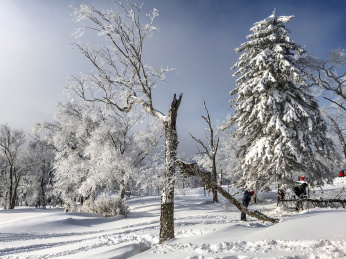 中国黑龙江哈尔滨亚布力滑雪旅游度假区风光