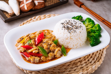 小炒肉米饭套餐