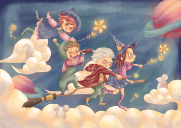 遨游太空的小法师们