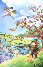 春分节气放风筝
