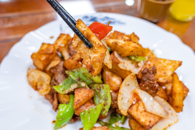 中国福州美食——南煎肝