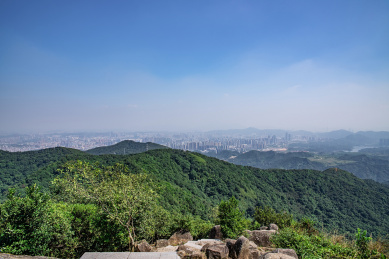 中国深圳羊台山森林公园自然风光