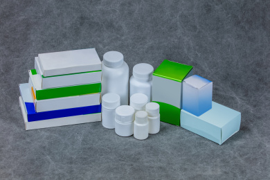 家用西式医疗口服药丸包装盒物品