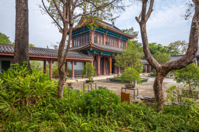 中国广东省惠州市西湖风景区丰湖书院
