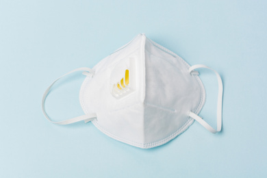 一次性医用带呼吸阀的防护口罩