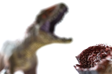 鲨齿龙及其猎物