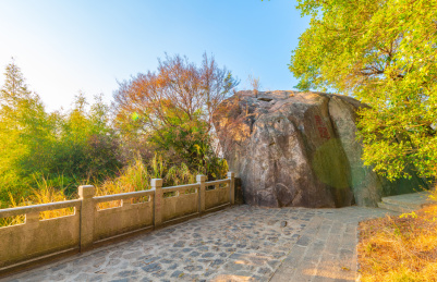 中国福建省泉州市清源山的风景