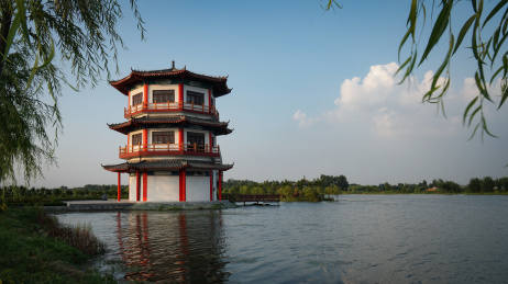 山东省日照市莒县沭河公园