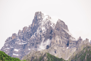 中国西藏桑日县达古峡谷景观