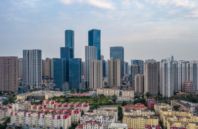 中国山东省青岛市北区cbd