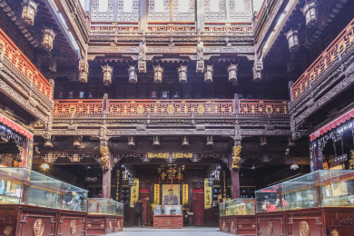百年药店中医馆内景