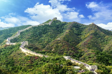 历史遗迹八达岭长城