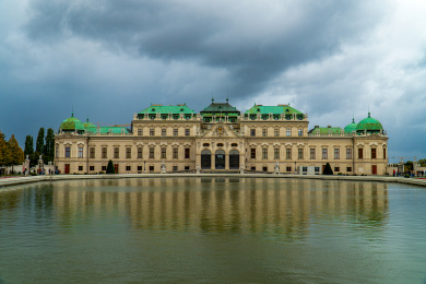 欧洲奥地利维也纳美景宫