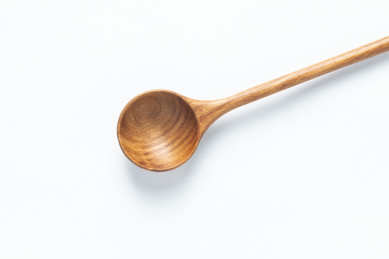 一个好看的木勺子